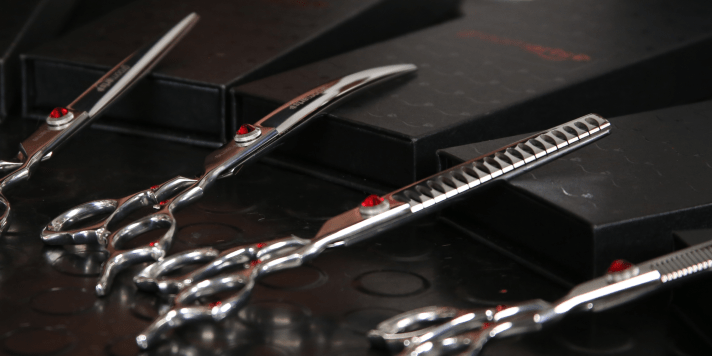 Flame 4 Piece Scissor Set