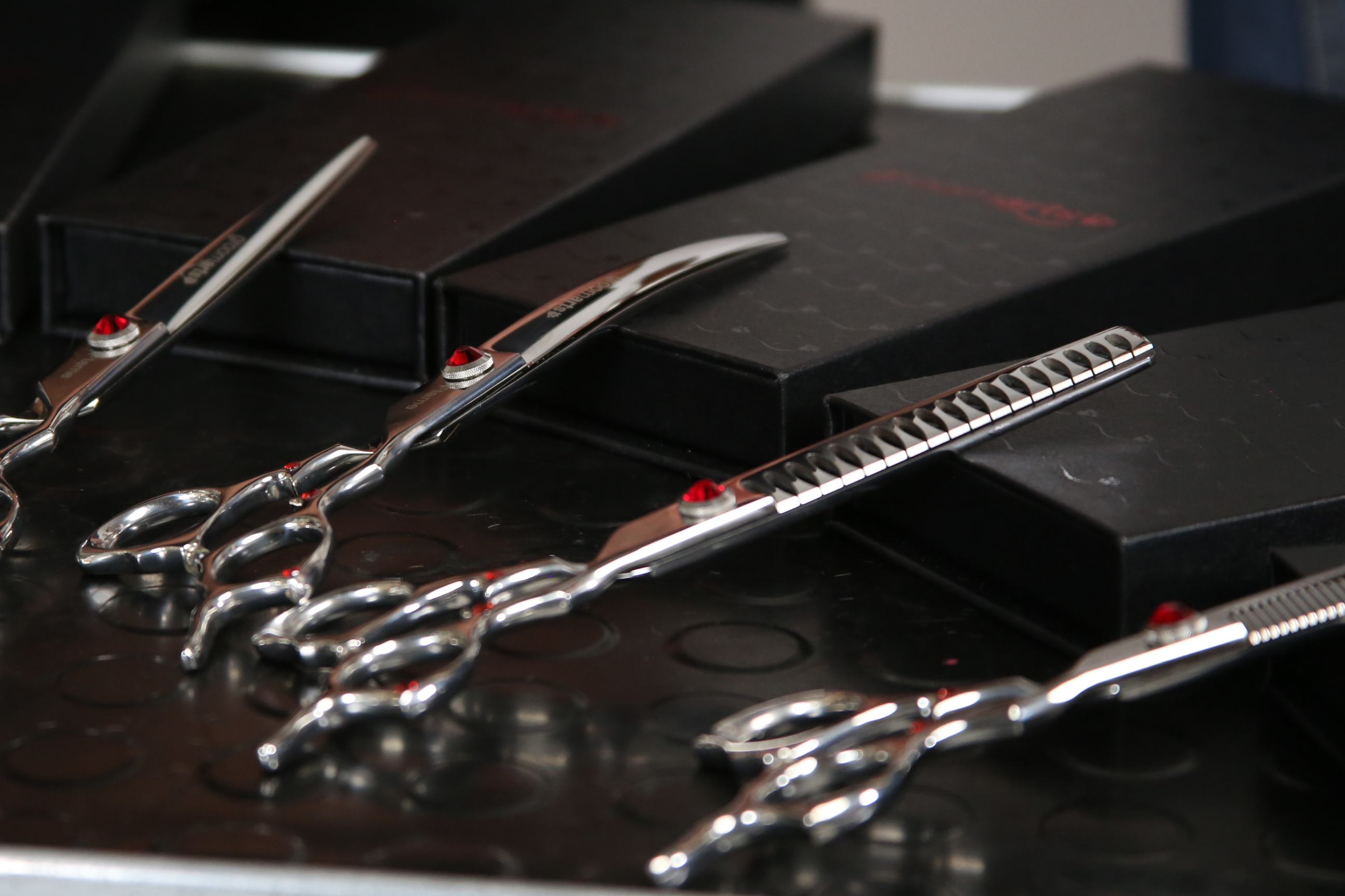 Flame 4 Piece Scissor Set